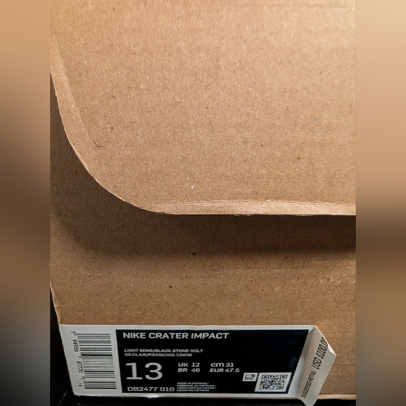 Nike Crater Impact Light Bone Men's Sneakers Size 13 Like New/Box MSRP $100 - Picture 11 of 11